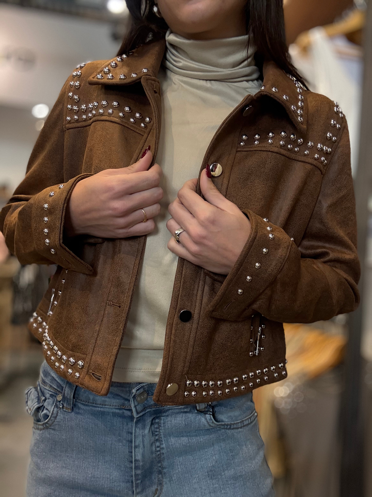 CAMPERA TACHAS SARAH