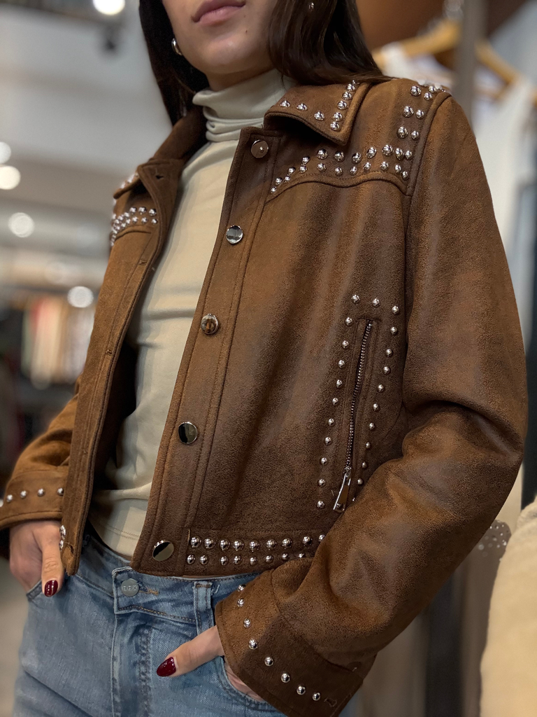 CAMPERA TACHAS SARAH