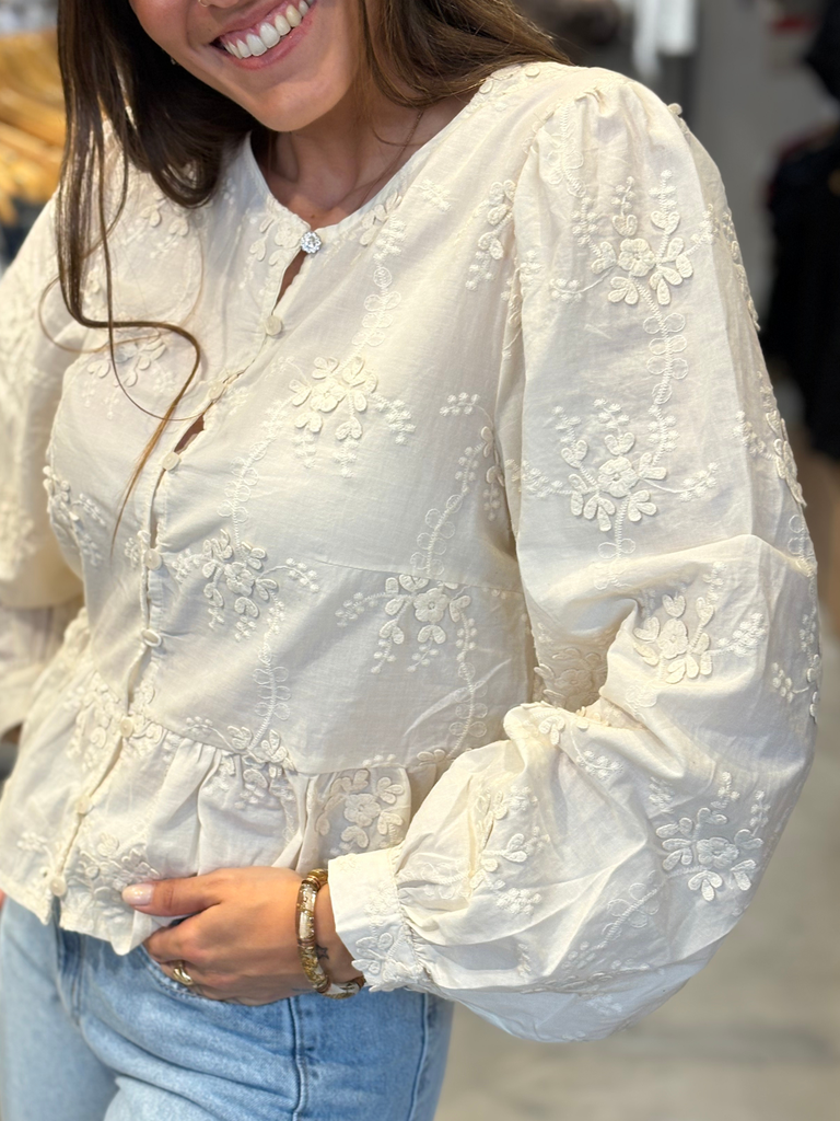 CAMISA BRODERIE MALAGA
