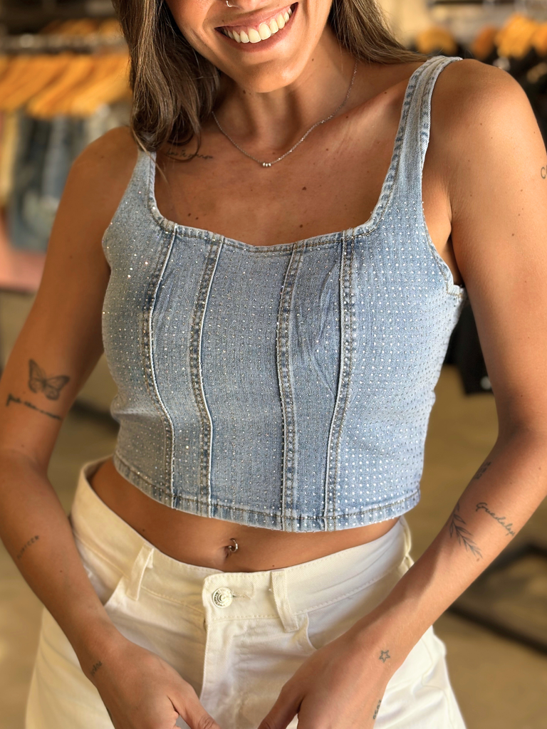 TOP DENIM HOTFIX
