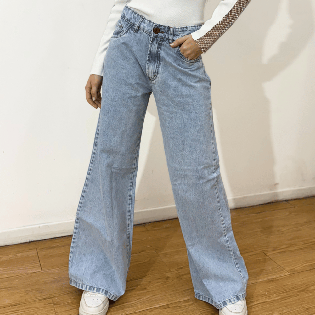 JEAN WIDE LEG DANA