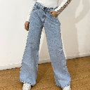 JEAN WIDE LEG DANA
