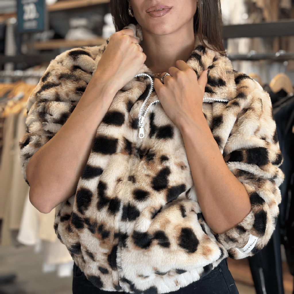 CAMPERA TEDDY PRINT
