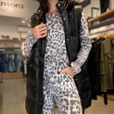 CHALECO LARGO ECO SKIN