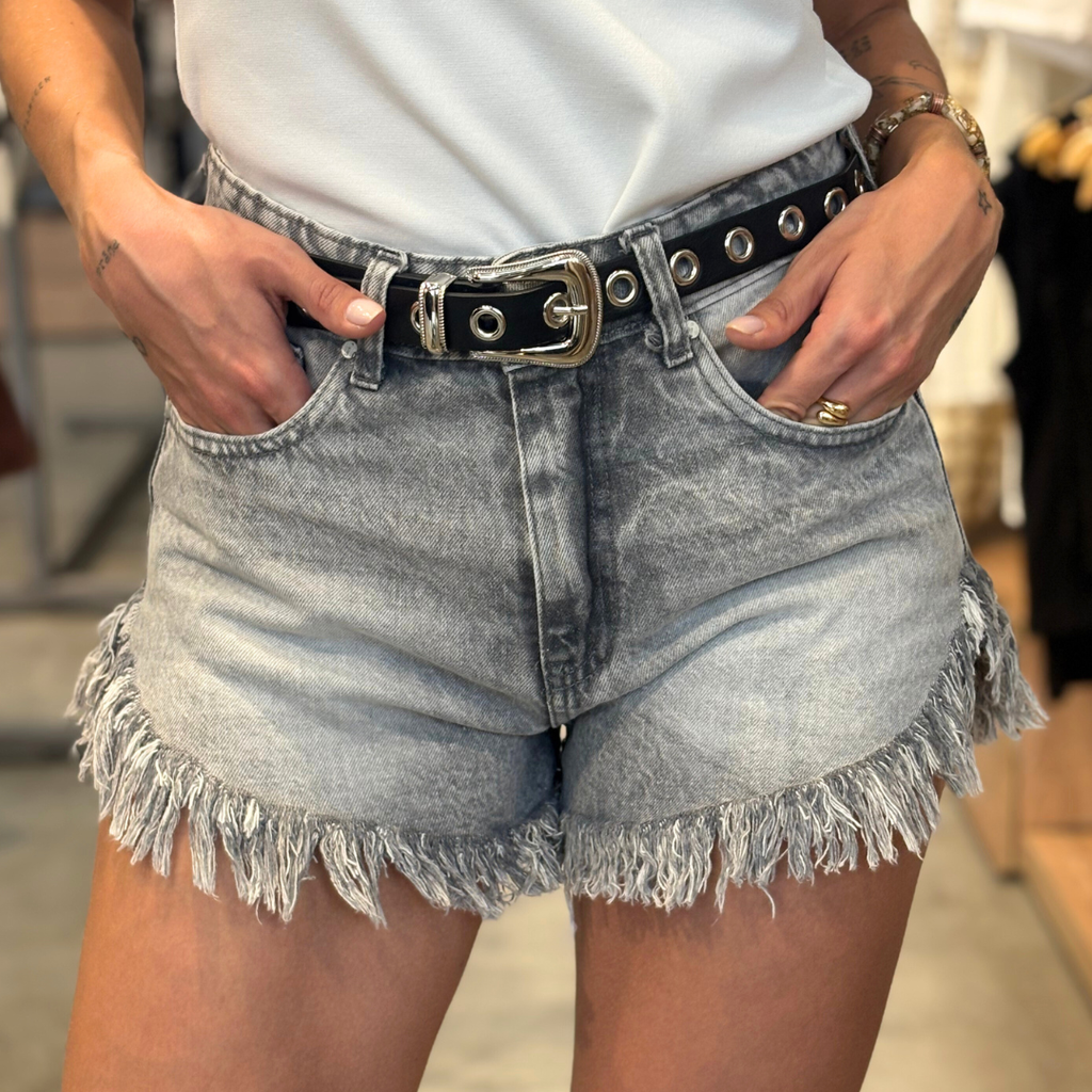 SHORT SILVER BOWIT
