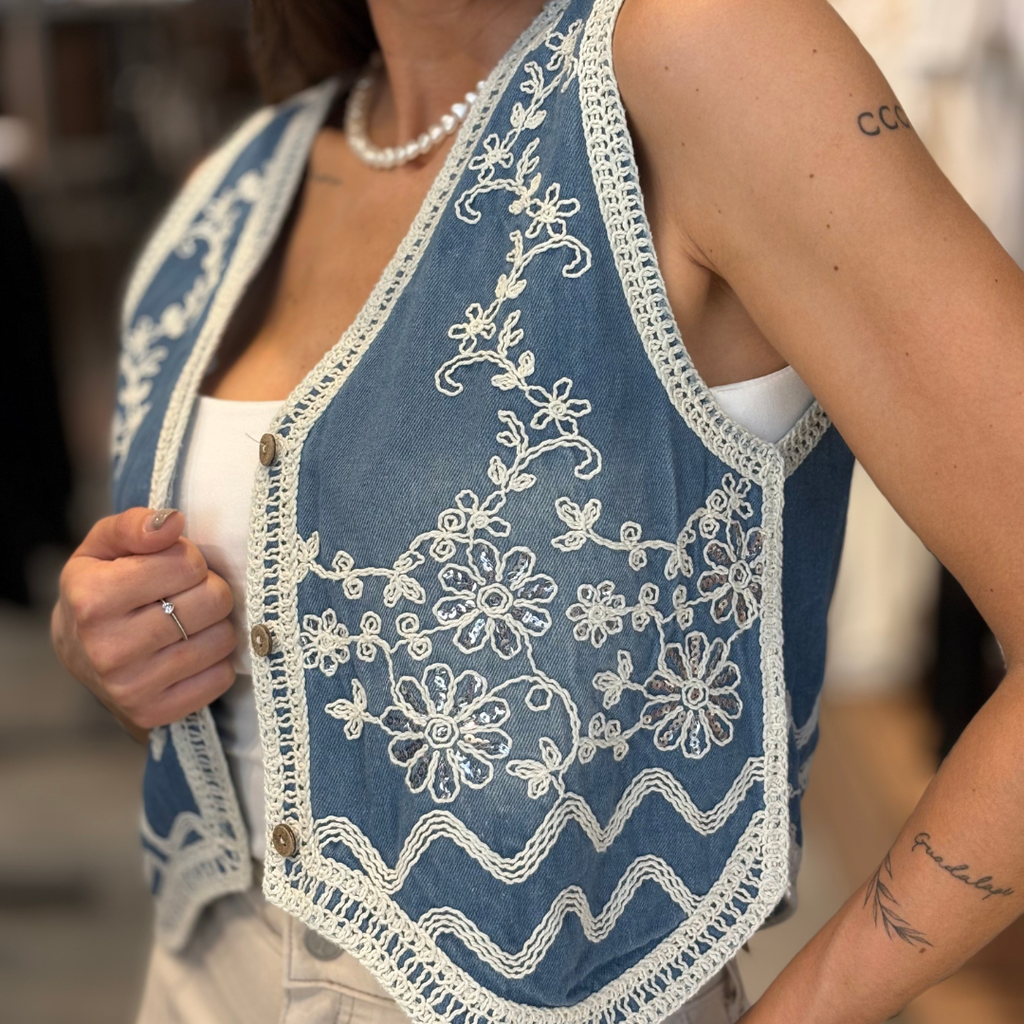 CHALECO BOLIVIA STRASS