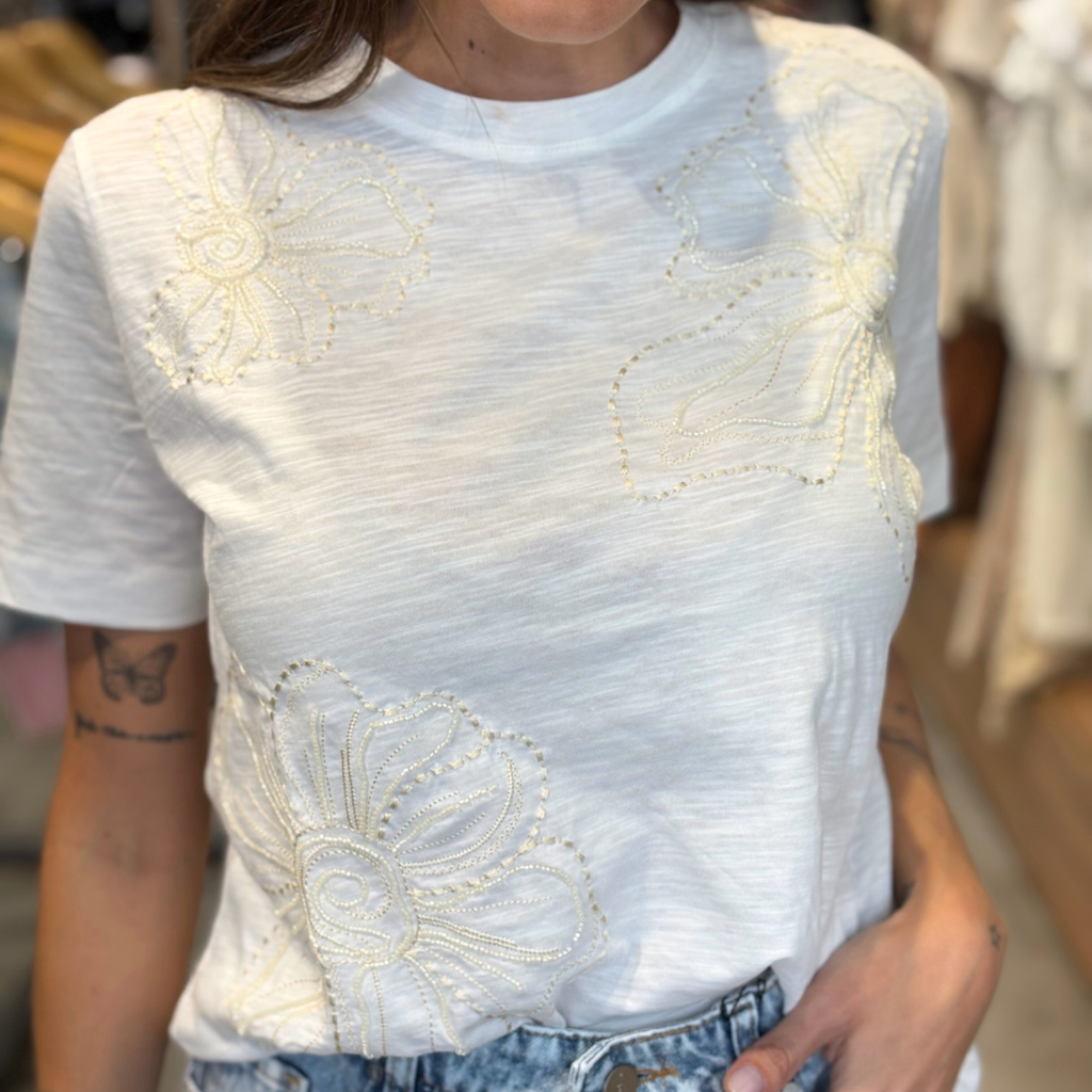 REMERA FLOR KL