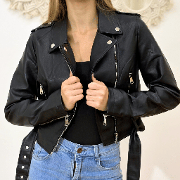 [YECA12] CAMPERA CUERO BOHEMIAN