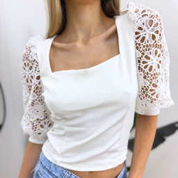 [LUSTOP10] TOP ZANNE BRODERIE