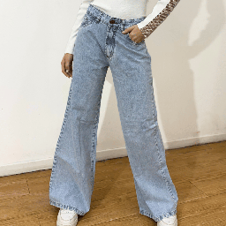 [XEJE08] JEAN WIDE LEG DANA