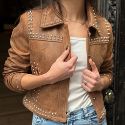 [KALCAM2642] CAMPERA TACHAS SARAH